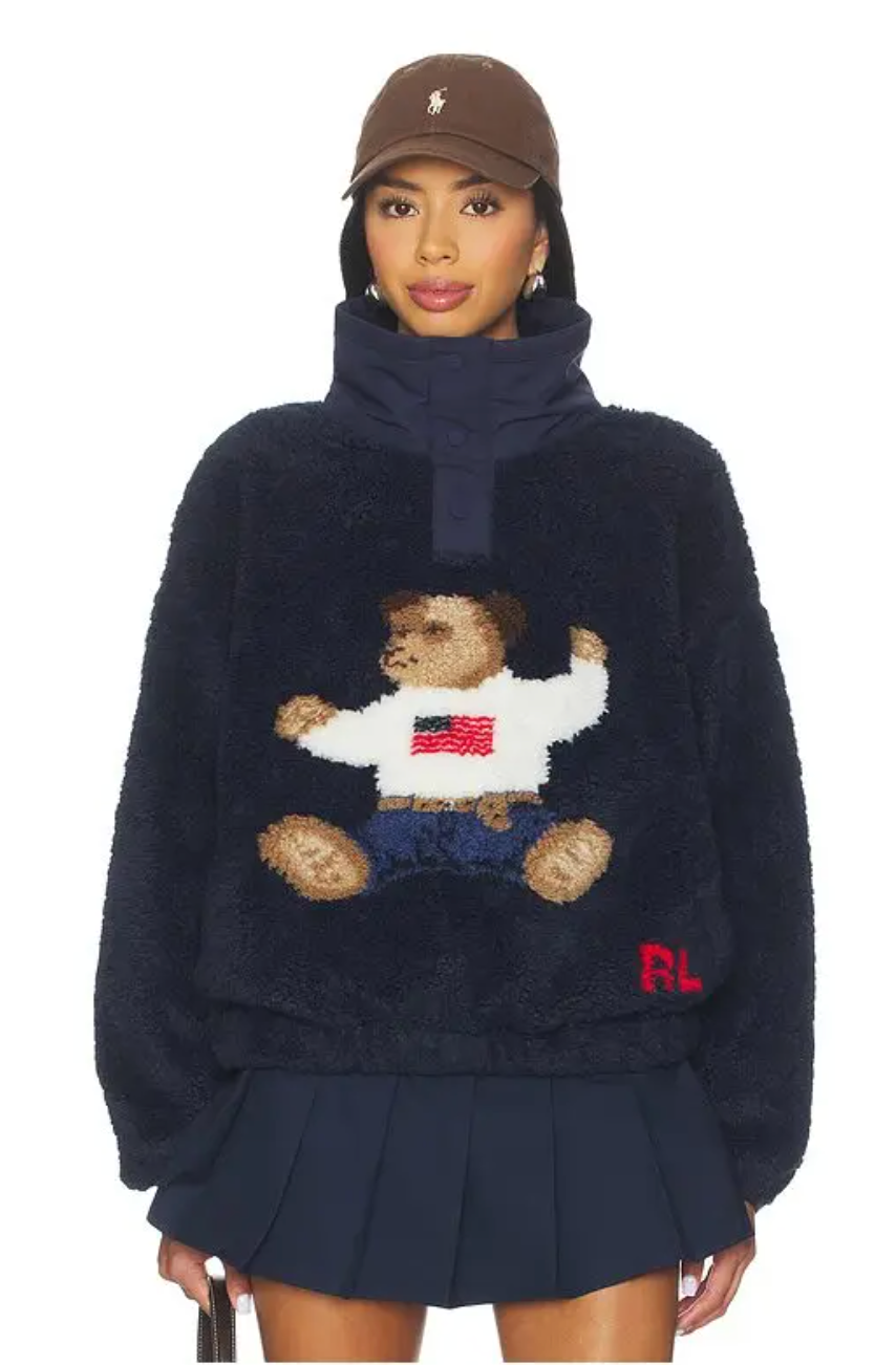 Polo Bear Fleece Sweater